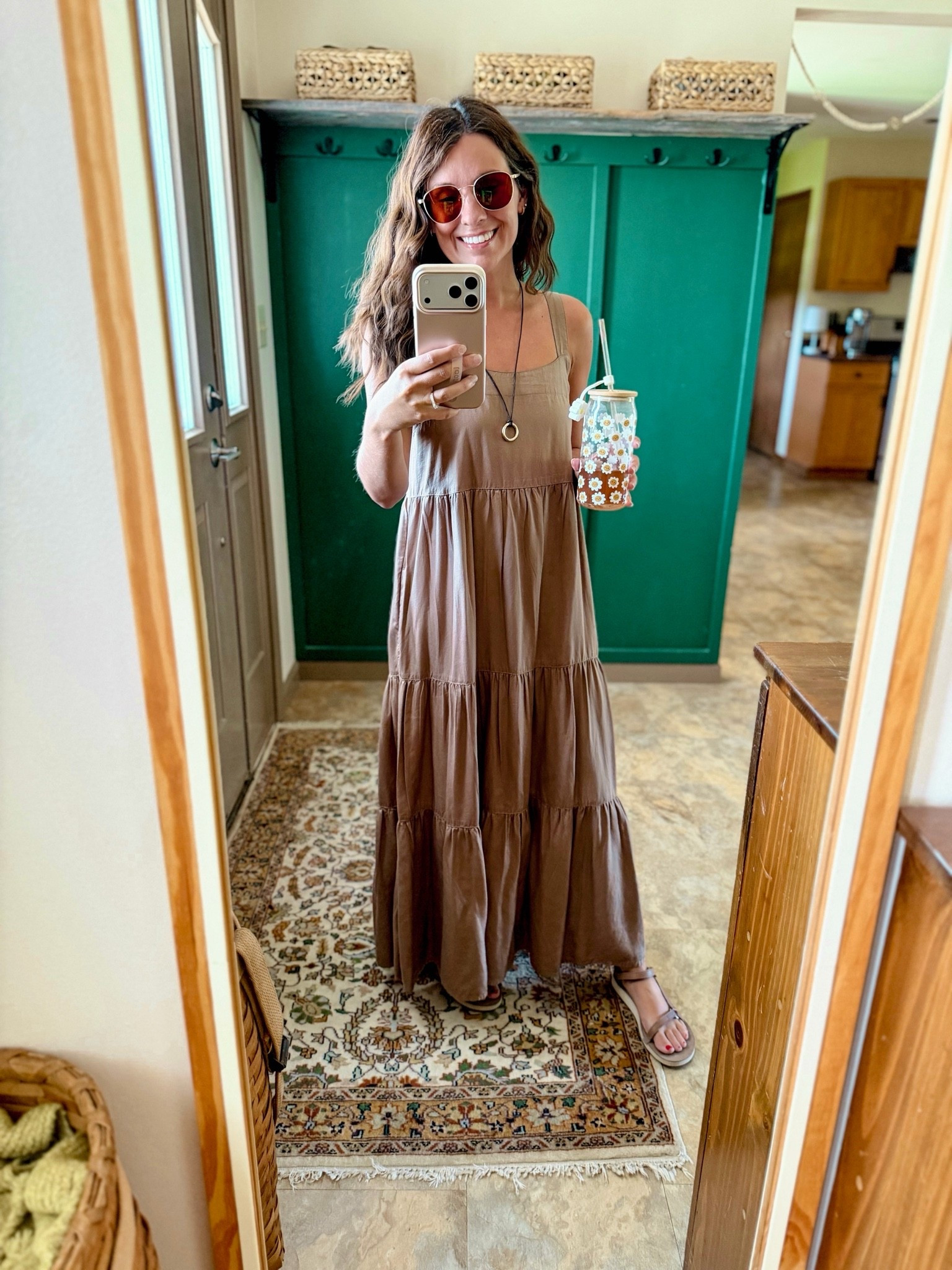 Xs in my dress and 6 in my teva sandals. I made my necklace but linked similar. 

Linked my favorite hydration drink too 💙

#LTKPetite #LTKootd #LTKgrwm