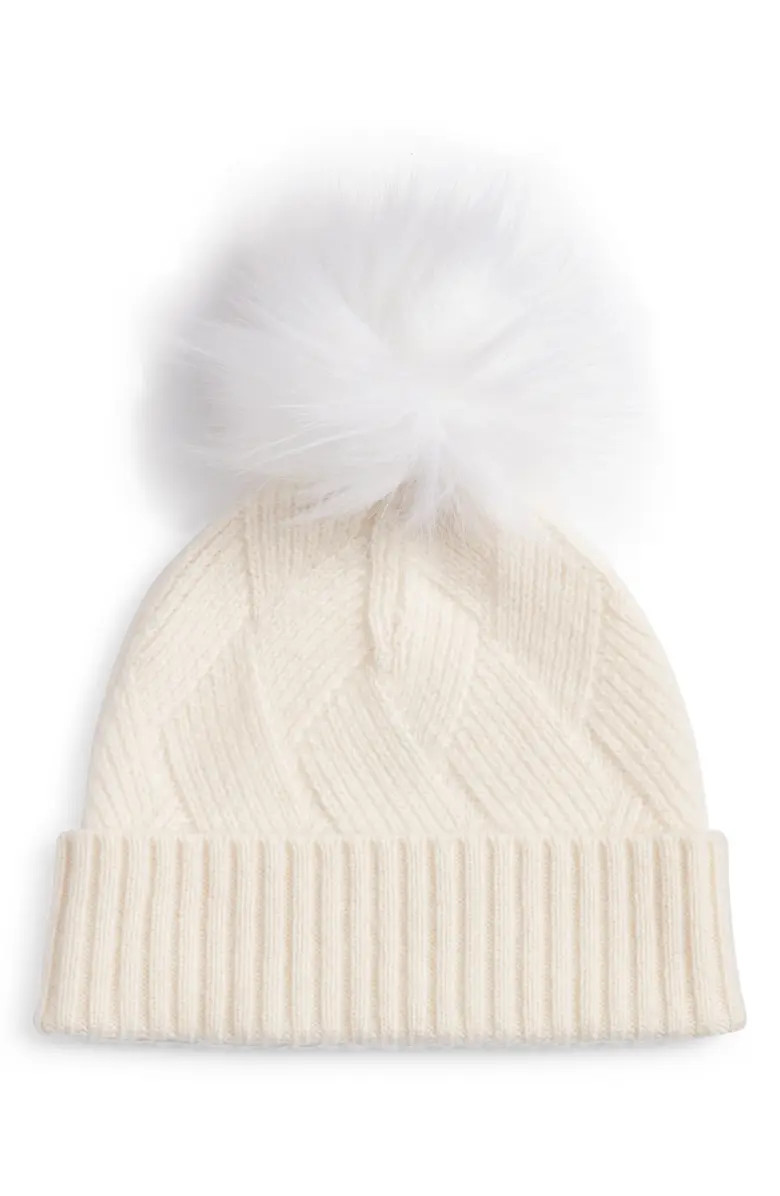 Recycled Cashmere Pom Beanie | Nordstrom Canada