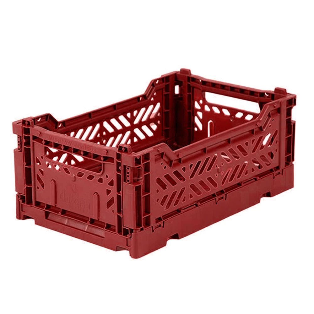 Folding Crate, Tile Red - 2 Size Options | Shop Sweet Lulu