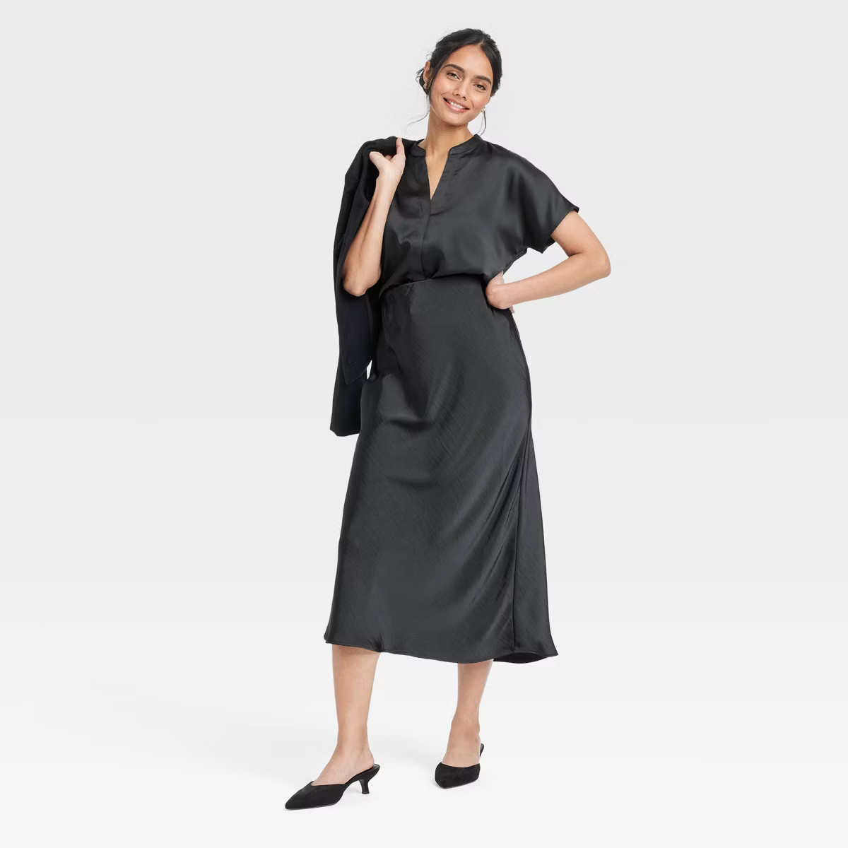 Women's Midi A-Line Skirt - A New Day™ | Target