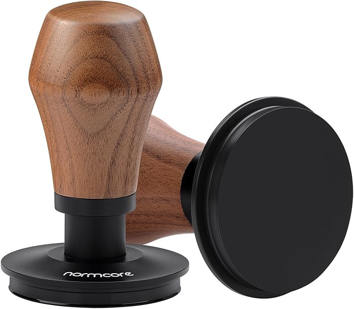 Normcore 58.5mm Espresso Coffee Tamper V4, Spring Loaded Tamper With Titanium PVD Coating Flat Ba... | Amazon (US)