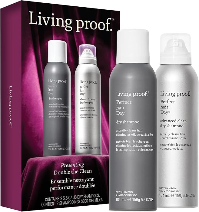 Living proof Perfect hair Day Dry Shampoo and Advanced Clean Dry Shampoo Gift Set($63 value) | Amazon (US)