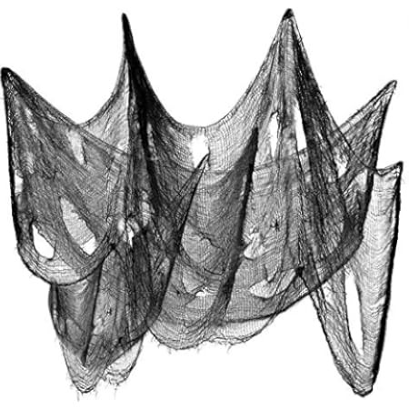 Dondor Halloween Creepy Cloth Decoration, 12 FEET x 2.5 FEET (2 Pack) | Amazon (US)