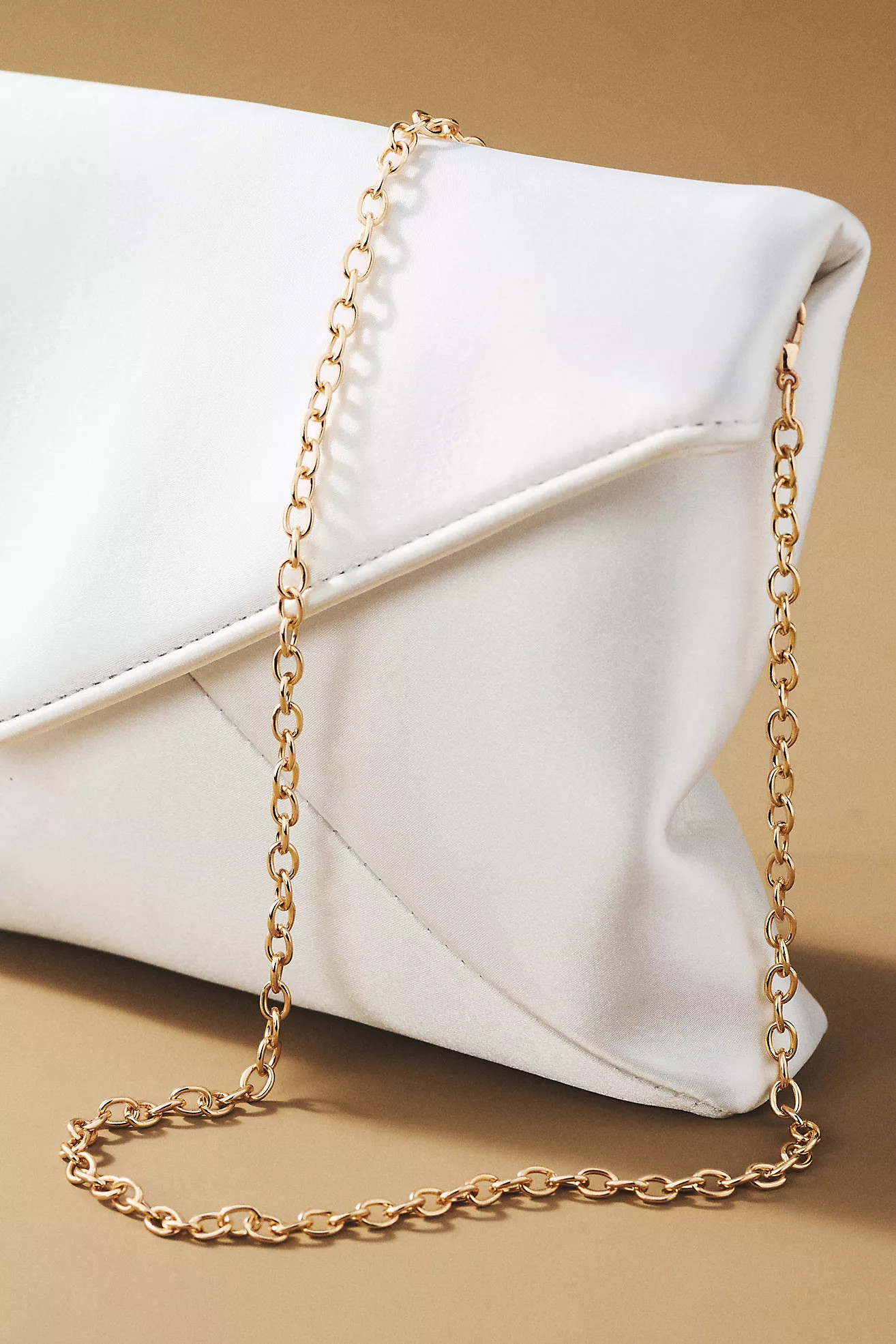 By Anthropologie Weddings Satin Envelope Clutch | Anthropologie (US)