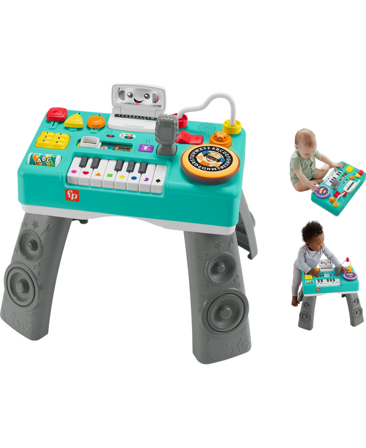 Fisher-Price Laugh & Learn Mix & Learn Dj Table - Multi-color | Macy's