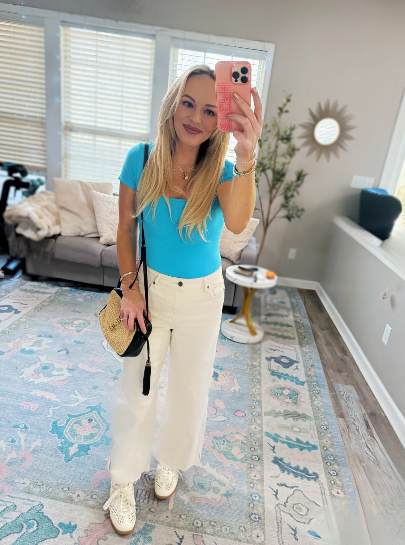 Love this Free People stretchy top for spring!! *wearing size small
Spring staples, white jeans, spring outfits 2026, spring outfits beach, vacation outfits, casual spring outfits


#LTKTravel #LTKSaleAlert #LTKootd