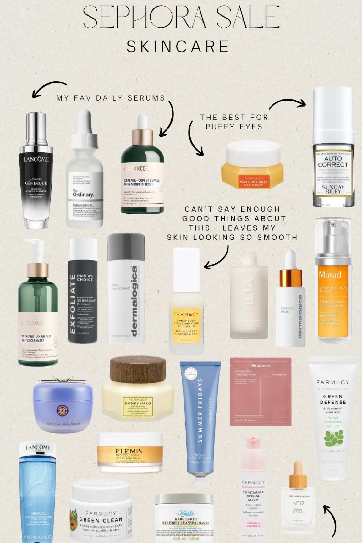 sephora sale skincare favorites
 code: SAVEMORE

#LTKFindsUnder100 #LTKSaleAlert #LTKBeauty