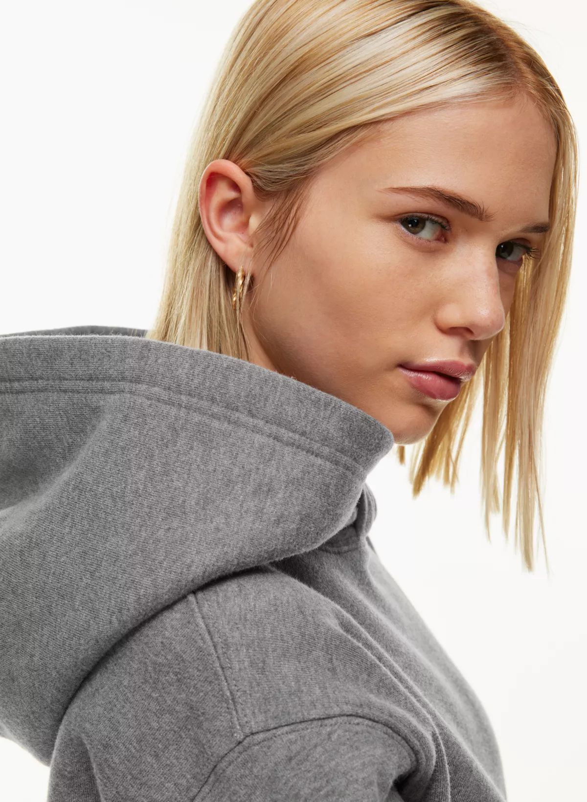 COZY FLEECE PERFECT HOODIE | Aritzia