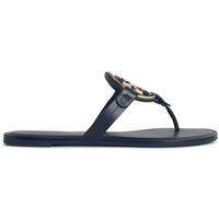 Tory Burch 'Miller' Sandals With 'Pavé' In Black Lear | Balardi (US & Canada)
