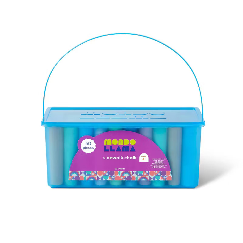 50ct Sidewalk Chalk Set - Mondo Llama™ | Target