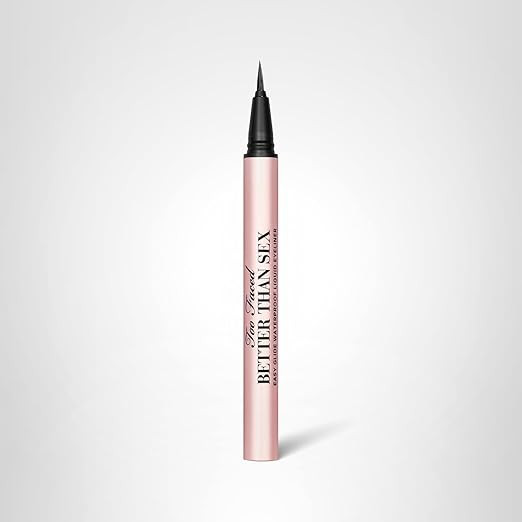 Too Faced Better Than Sex Easy Glide Liquid Eyeliner | Flake & Waterproof Liquid Eyeliner For Int... | Amazon (US)