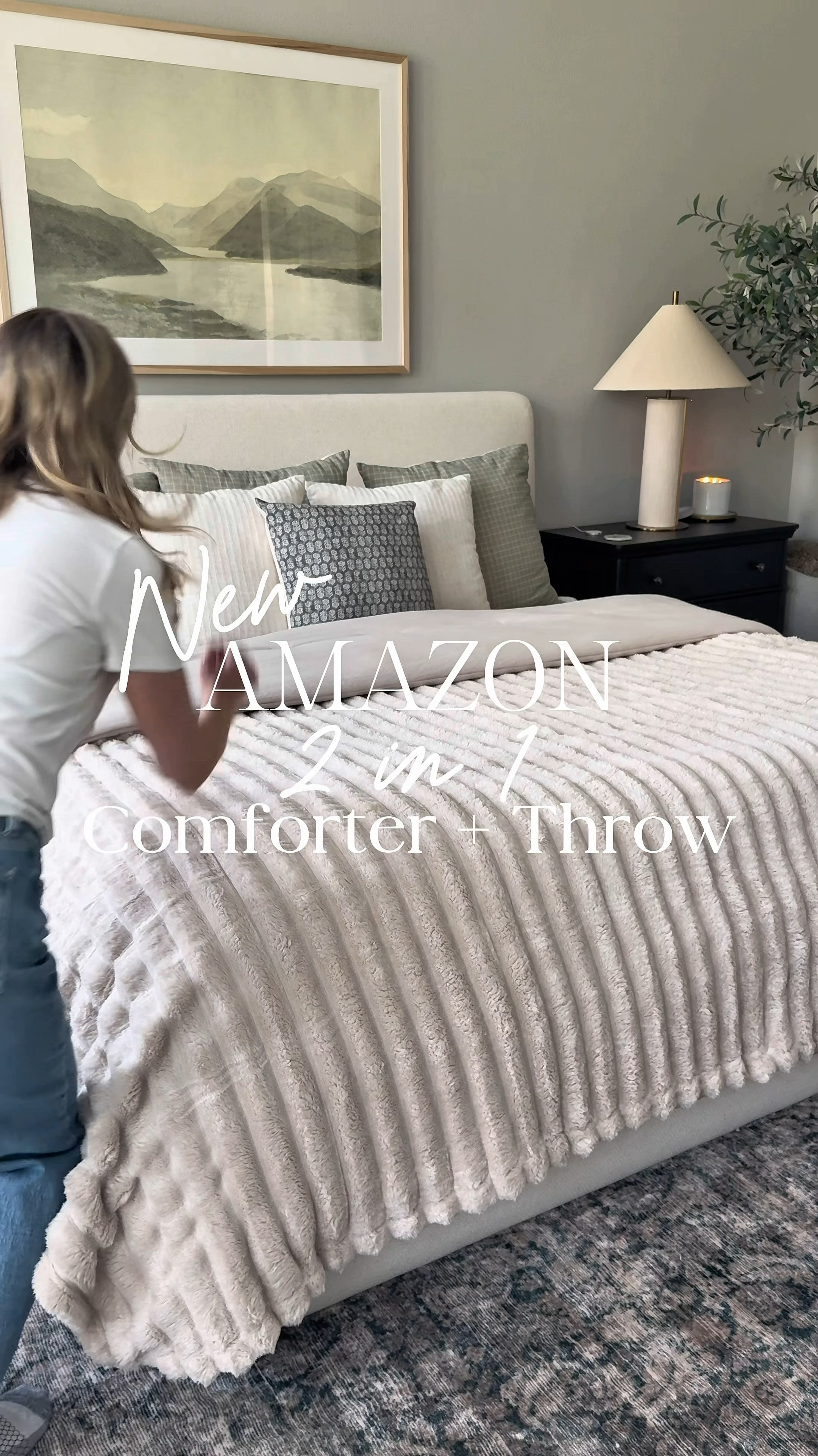 I love that this blanket set can be used together or separately! The snaps hold everything in place perfectly 😍

Amazon, amazon home, 2 in 1 blanket, guest bedroom, blankets

#LTKHome #LTKSeasonal #LTKselfcare