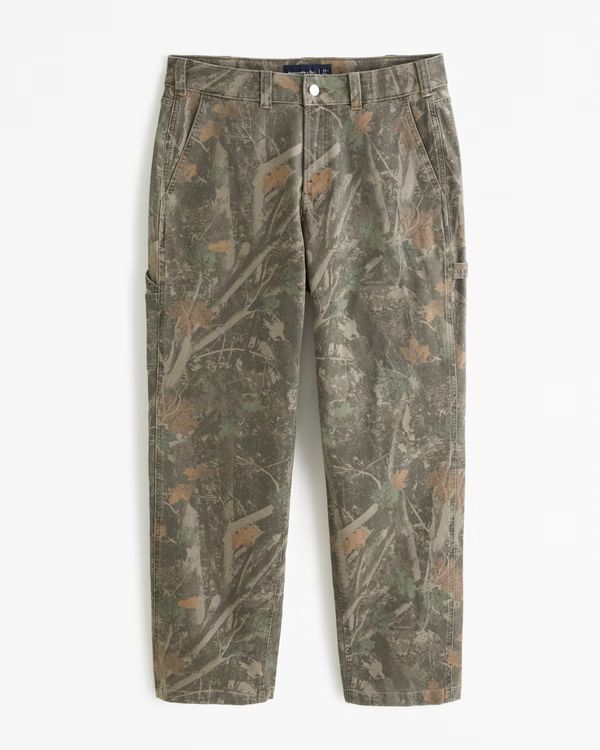 Athletic Loose Workwear Pant | Abercrombie & Fitch (US)