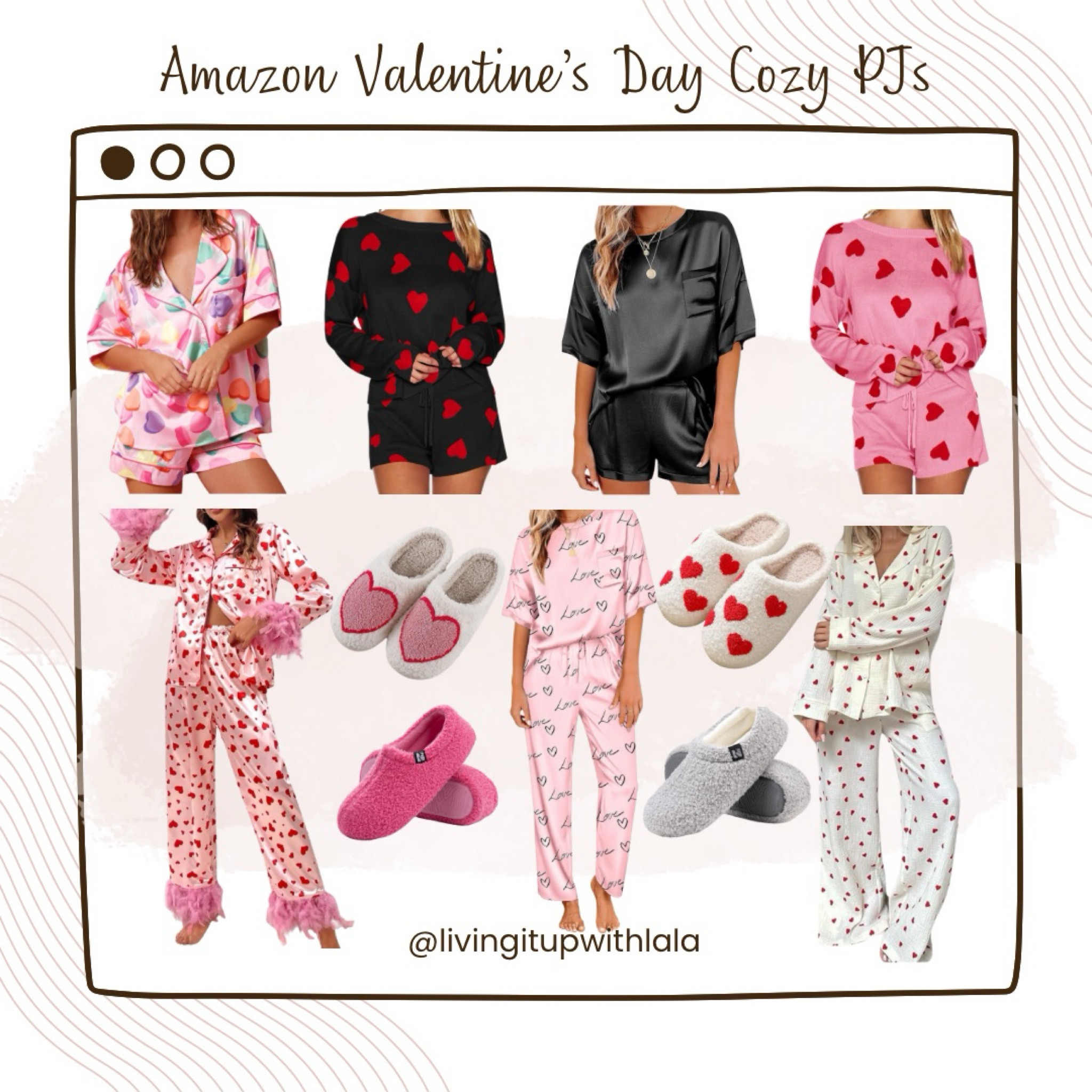 Amazon Valentine’s Day Cozy Pajamas & Slippers 💝#valentinesday #cozypajamas #cozyslippers

#LTKfindsunder50 #LTKGiftGuide #LTKSeasonal