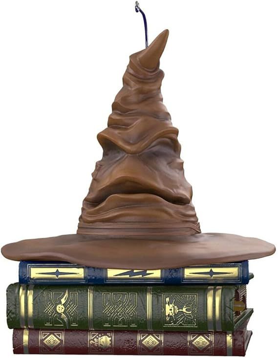 Christmas Ornament 2021 Potter Sorting Hat Ornament with Sound and Motion, Christmas Tree Pendant... | Amazon (US)