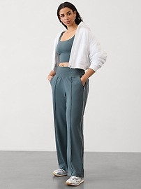 Venice High Rise Track Stripe Wide Leg Pant | Athleta