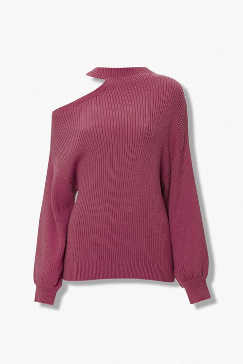 Open-Shoulder Knit Sweater | Forever 21 (US)