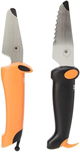 Kuhn Rikon"Kinder kitchen" Knife Set (Set of 2), Black/Orange | Amazon (US)