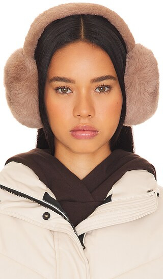 Oversized Faux Fur Earmuff | Revolve Clothing (Global)