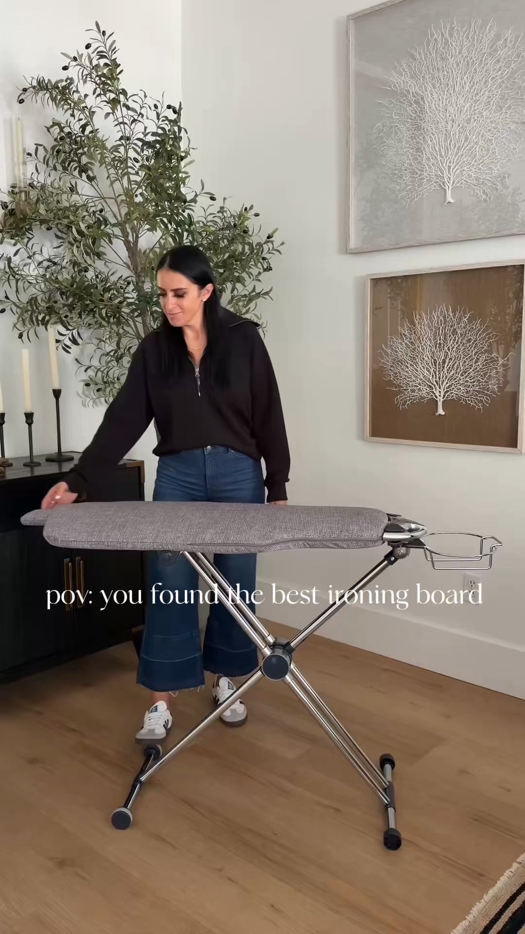 RESTOCK ALERT 🚨 this went viral for a reason 💁🏻‍♀️ say SHOP if this is something you would find useful and I’ll send you the details… for anyone ready to make laundry day feel a little more elevated 🤍 

Ironing just got a serious upgrade ✨ If you hate wrestling with bulky boards, awkward seams, and wrinkled sleeves, this is about to change everything. This smart, space saving ironing board is designed to actually work with your clothes, not against them. The 360° rotating surface lets you move the board instead of constantly repositioning your garment.

This is one of those “why didn’t I get this sooner?” finds.

#laundryupgrade #homefinds #organizationideas #adultingmadeeasy #homeessentials