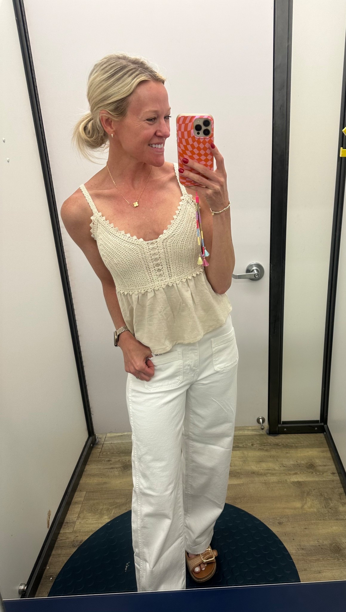 Cute summer look! Everything is 50% off at Old Navy! #oldnavy #summeroutfit #oldnavyfinds 

Top- xs
Jeans- size 0

#LTKStyleTip #LTKFindsUnder50 #LTKSaleAlert