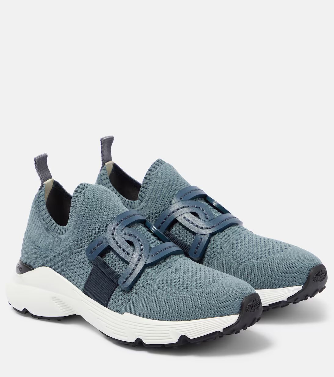 Kate leather-trimmed knit sneakers | Mytheresa (US/CA)