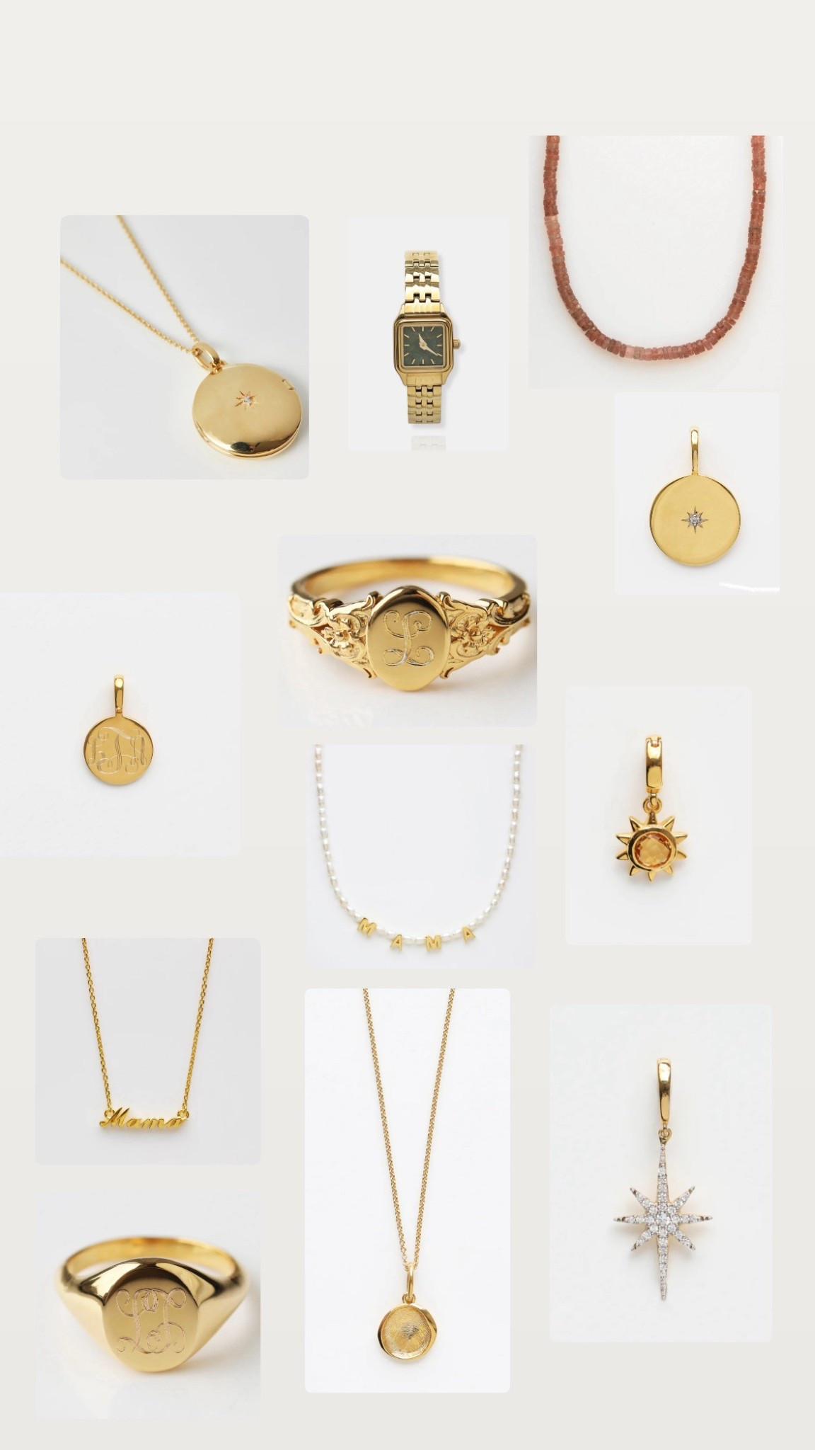 A few of my favourite pieces of jewellery ✨