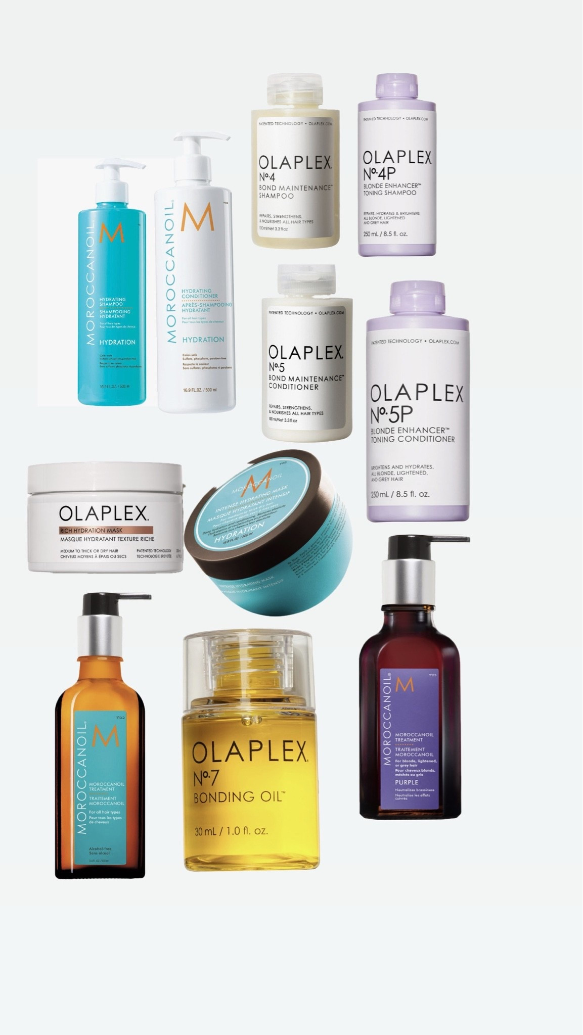The products for all of your hair care needs