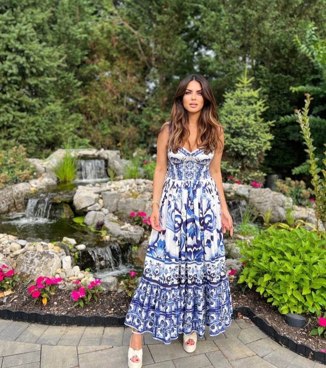 Majolica Blue #italian Dress # - Etsy | Etsy (US)