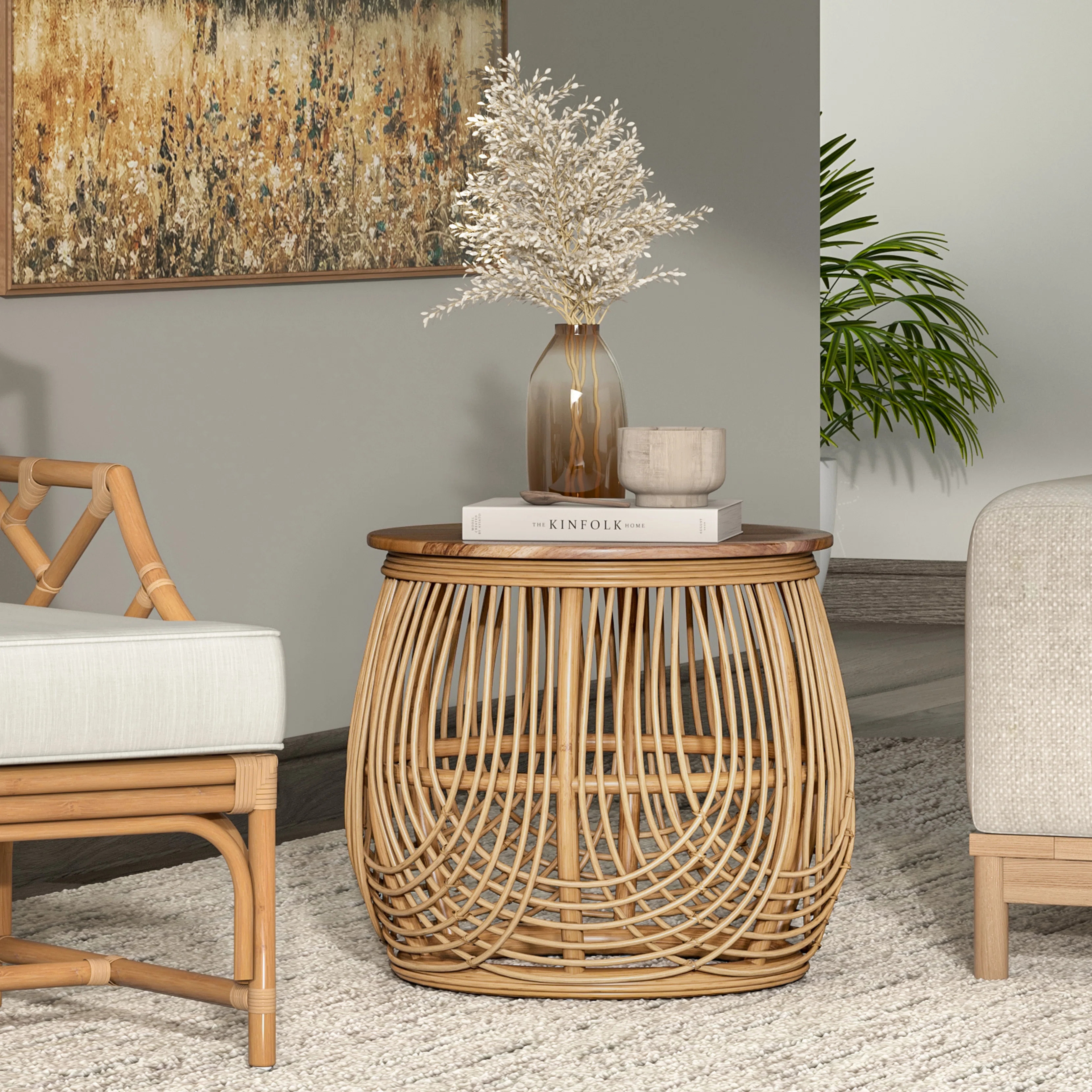 Beachcrest Home Bechtold Solid Wood Top End Table & Reviews | Wayfair | Wayfair North America