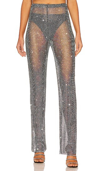 Rhinestone Pant in Black | Revolve Clothing (Global)