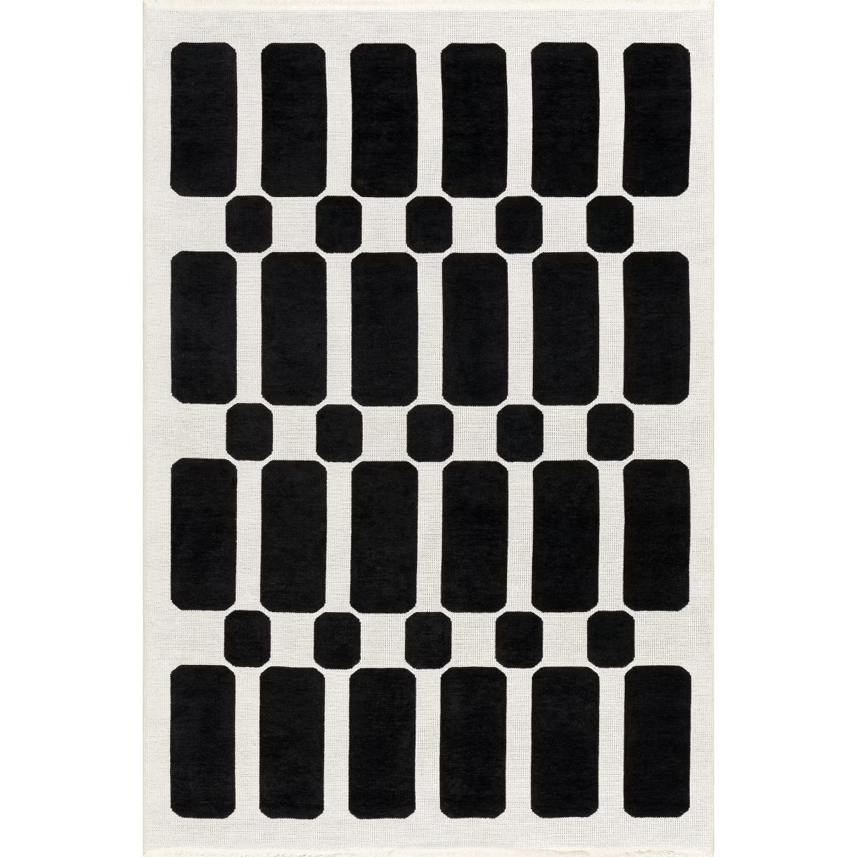 Nuloom Rashana SuperioWash Geometric Pet Friendly Premium Reversible Machine Washable Area Rug | Target