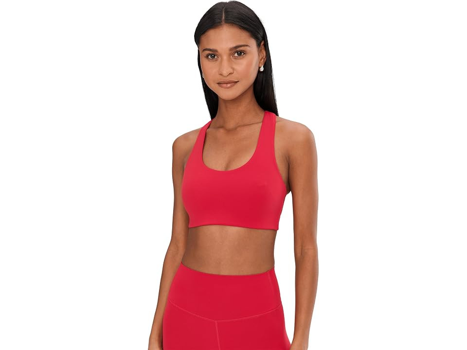 Splits59 Sara Airweight Bra Women's Lingerie Pirate Red : MD, Nylon/Spandex | Zappos