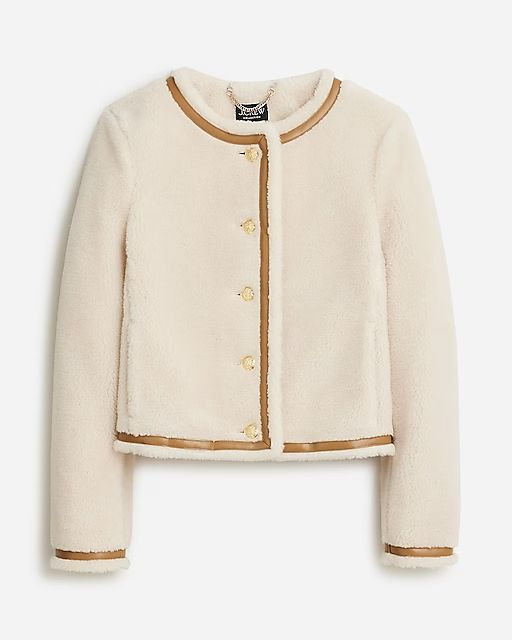 Collection lady jacket in sherpa blend | J.Crew US
