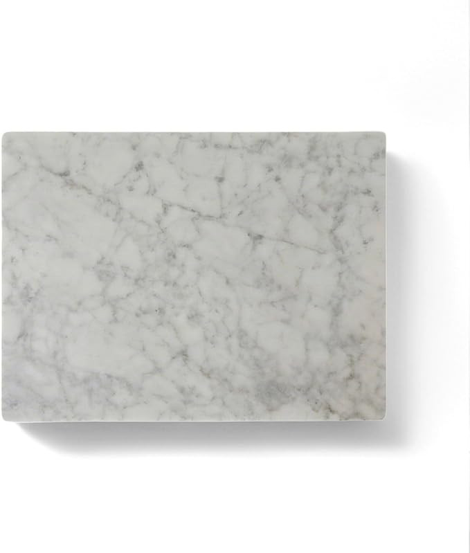 Natural Marble Cutting Board- 16x12 Inch Kitchen Bakery Tool for Professional Chef & Baker's Tray... | Amazon (US)