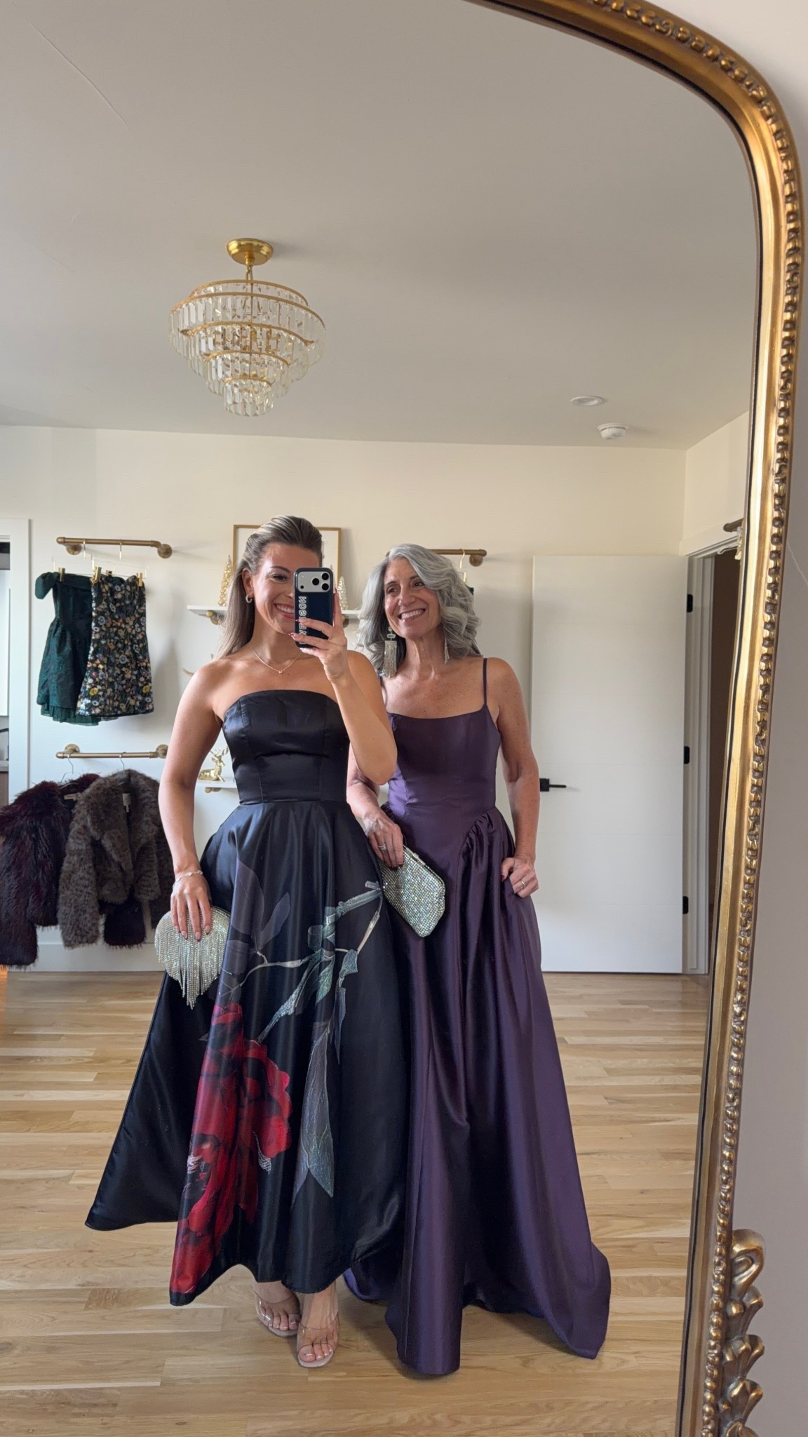 Mom and me wedding guest and formal event dresses

Vici code: emerson30
Electric picks code: emerson20
Mac duggal code: emerson10

I sized down one in this dress 
Mom wears a medium/6

Wedding guest
Forma event
Black tie
Satin
Floral
Special occasion
Mother of the bride

#LTKWedding #LTKHoliday #LTKSeasonal