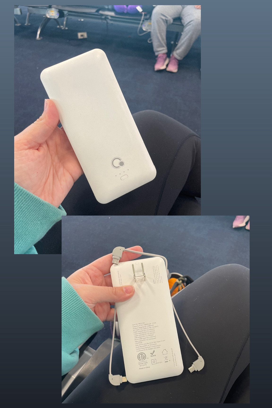 This is the best travel charger on the market. When I’m alone I never want to be caught with a dead phone. This allows me to charge anything I might have with me  

#LTKtravel #LTKfindsunder50 #LTKhome