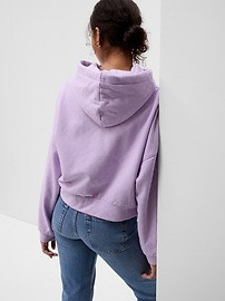 Vintage Soft Cropped Gap Logo Hoodie | Gap (US)