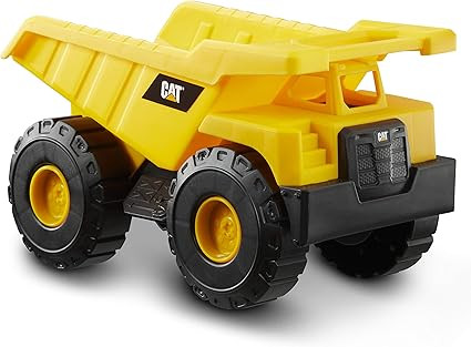 CAT Construction Toys, 15" Dump Truck Toy, Ages 2+, Sturdy Plastic, No Batteries Required, CAT Co... | Amazon (US)