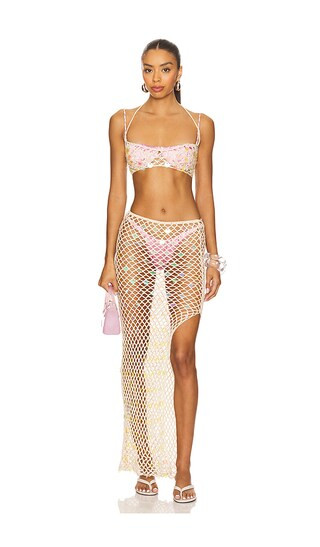 Marlie Skirt Set in Natural | Revolve Clothing (Global)