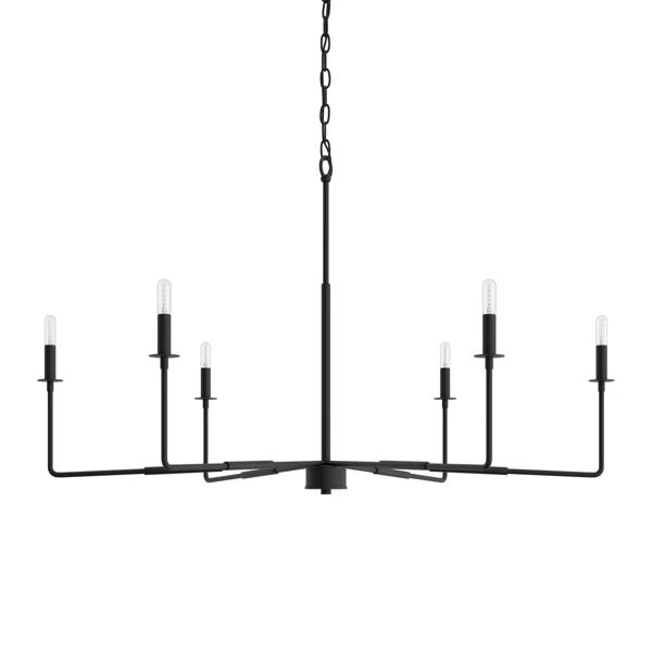 Alysa 6 - Light Dimmable Classic / Traditional Chandelier | Wayfair North America