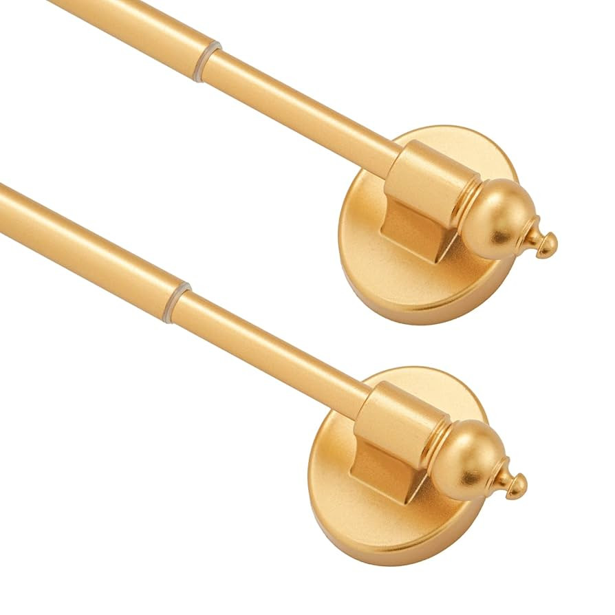 Magnetic Curtain Rods for Metal Doors，Multi-Use Adjustable Appliance for Windows Iron Steel Pla... | Amazon (US)