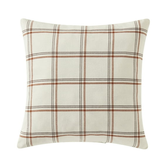 My Texas House 18" x 18" Micah Multi Harvest Plaid Decorative Pillow | Walmart (US)