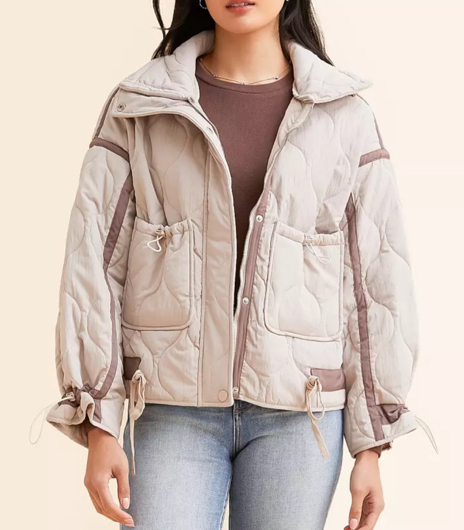 Quilted jacket 

#LTKHoliday #LTKFamily #LTKShoeCrush