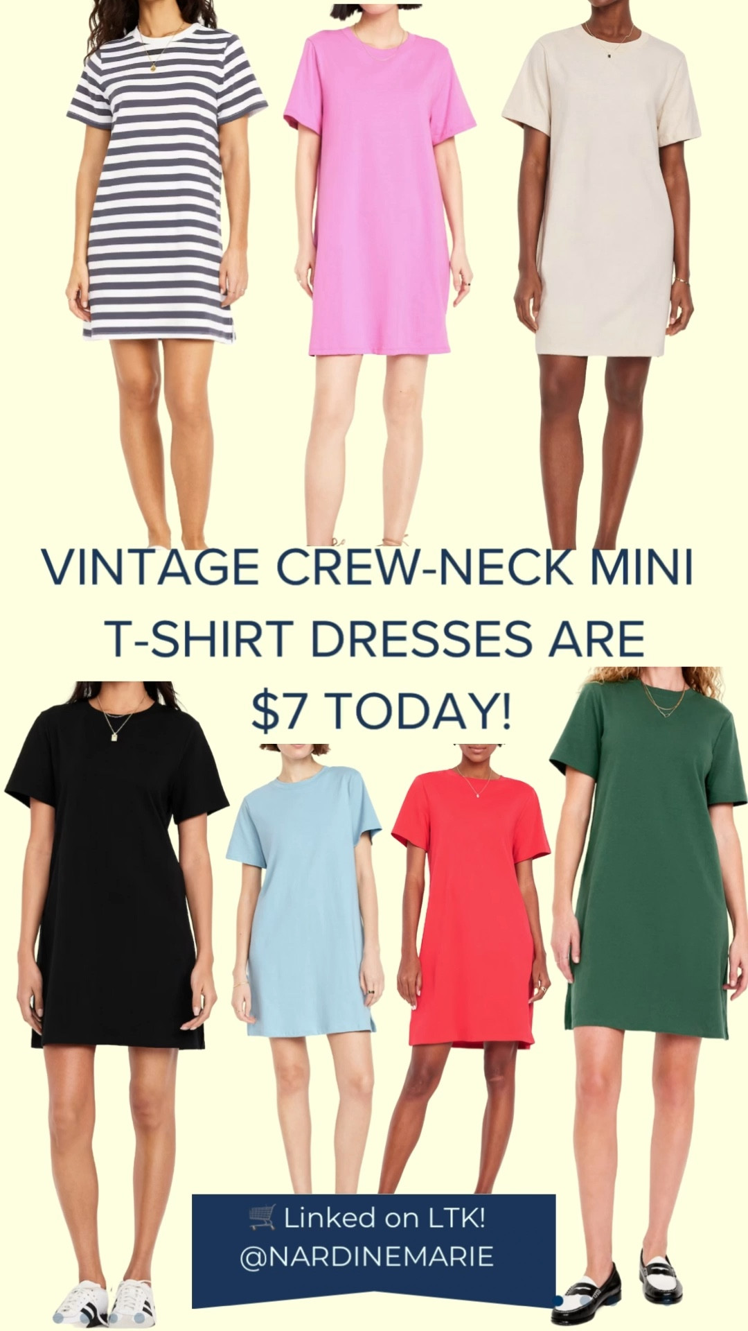 Tshirt dresses for $7 ??????
These are my go-to for lounging, coffee runs & tossing on when I don’t know what to wear—just throw it on and go!!!

So easy, so comfy, and SO CUTE for summer!
#LTKunder50 #LTKsummer #LTKfinds #LTKsale #LTKfashion #LTKstyle #ComfyAndCute #EasySummerLooks #OOTDUnder10 #ErrandsInStyle #LTKdeal #LTKcasual

#LTKSeasonal #LTKSaleAlert #LTKFindsUnder50