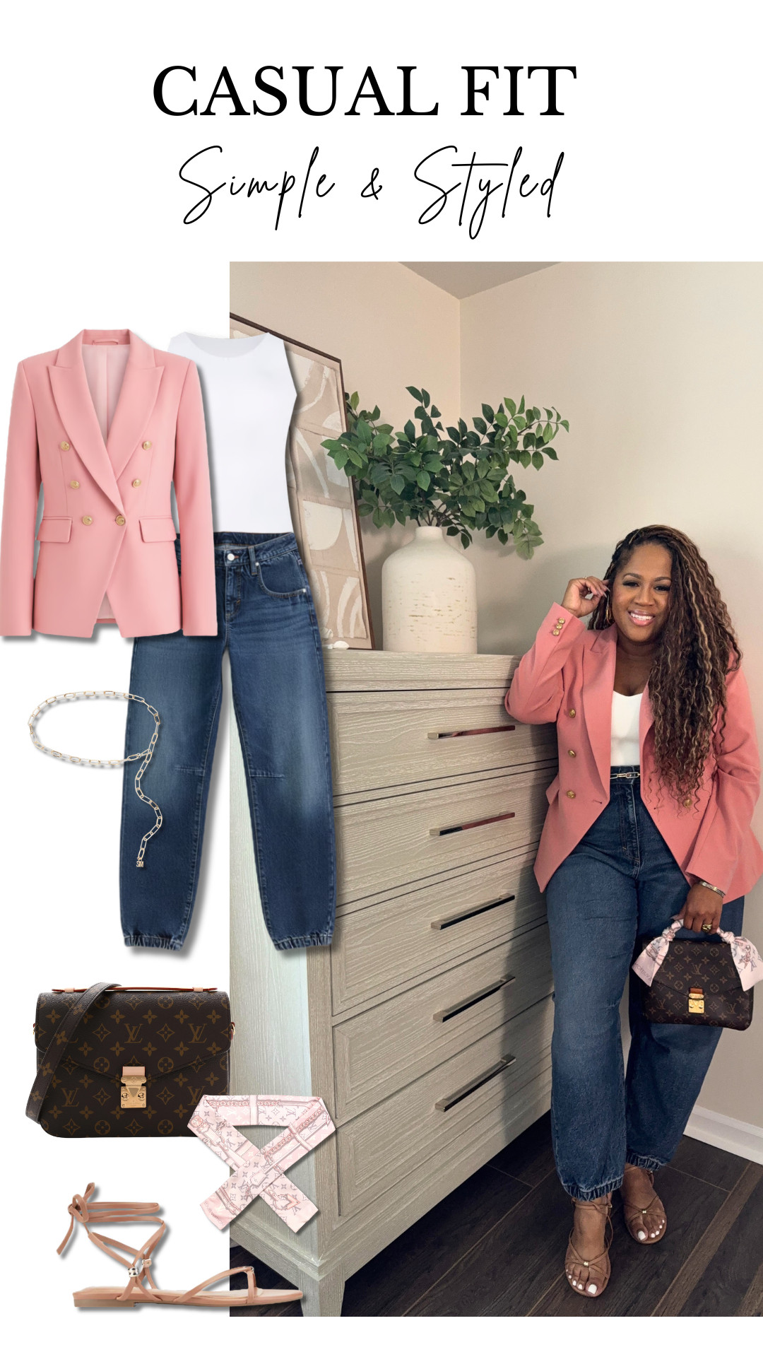 One of those easy outfits that always works 💕 A blazer, comfy jeans, and simple accessories for a casual but put-together look. Everything linked!


#CasualStyle #EverydayOutfit #LTKStyle #SimpleStyle #OOTD #EffortlessStyle #BlazerLook #DenimStyle #FashionInspo #LTKFinds 

 #LTKgrwm #LTKootd #LTKPetite