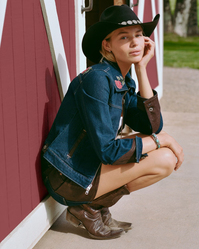 Reversible Denim Shirt Jacket | Abercrombie & Fitch (US)