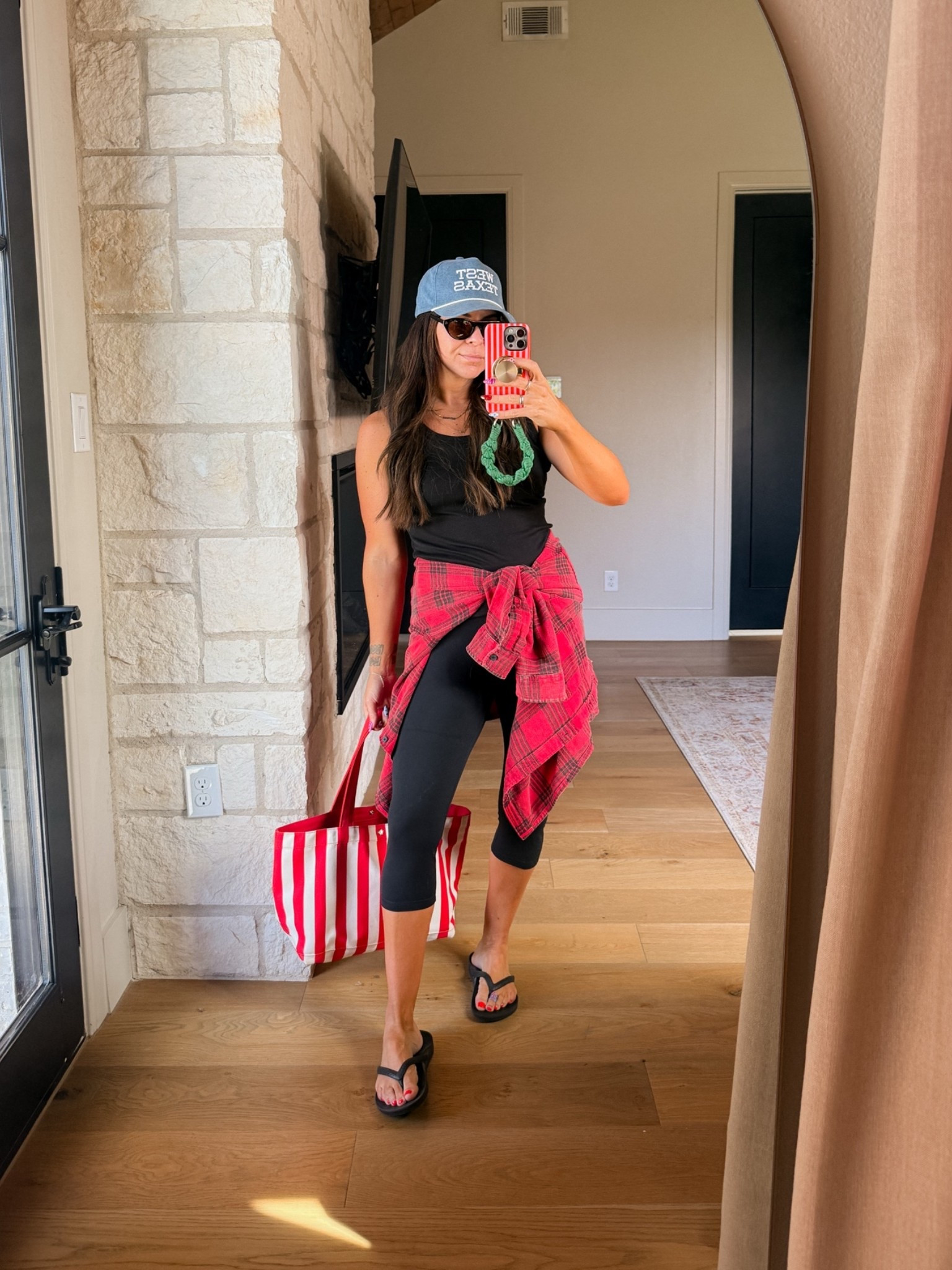 Sports Mom Fit for football 
Tank: large
Capri’s: large
Hat is @boyhartt

#LTKootd #LTKActive #LTKmomlife
