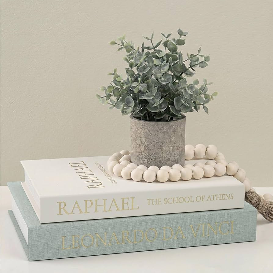 Upgraded Decorative Books for Home Decor - Coffee Table Faux Books for Decoration, Linen Fake Boo... | Amazon (US)