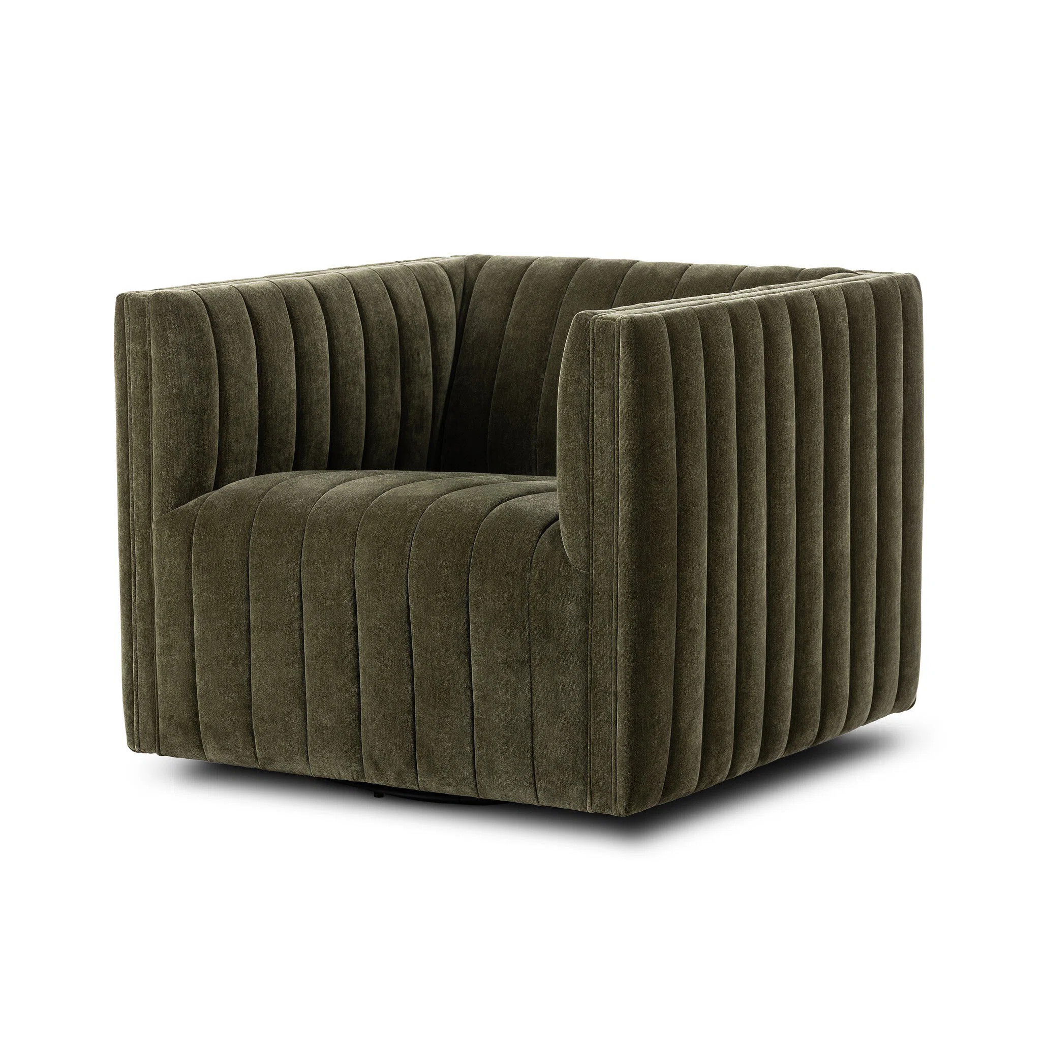 Brandt Upholstered Swivel Armchair | Wayfair North America
